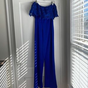 Royal Blue Jumpsuit